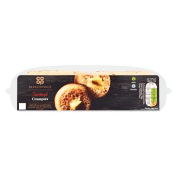 Co-op Irresistible 6 Sourdough Crumpets