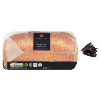 Co-op Irresistible Super Seeded Farmhouse 800g