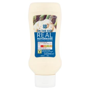 Co-op On The Side Real Mayonnaise 500ml