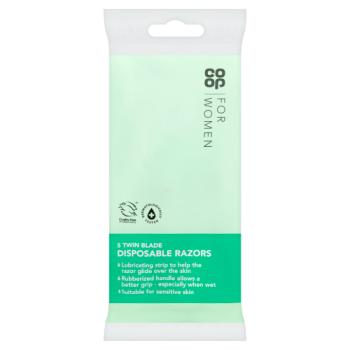 Co-op for Women 5 Twin Blade Disposable Razors