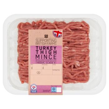 Co-op Turkey Thigh Mince 250g
