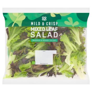 Co-op Mixed Leaf Salad 100g