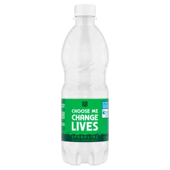 Co-op Sparkling Natural Mineral Water 500ml