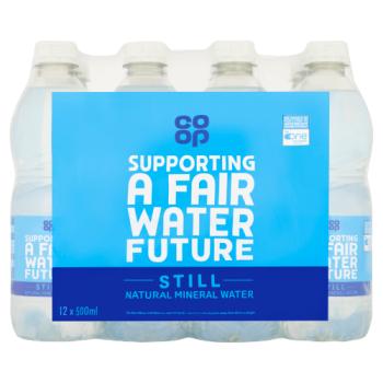 Co-op Still Natural Mineral Water 12 x 500ml