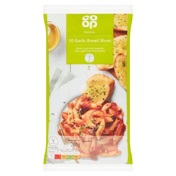 Co-op 10 Garlic Bread Slices 260g