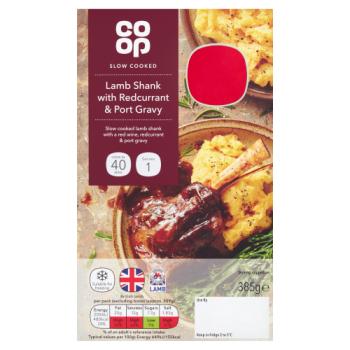 Co-op Lamb Shank with Redcurrant & Port Gravy 385g