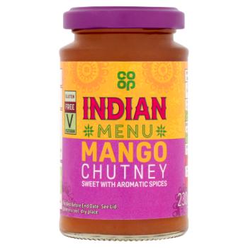 Co-op Indian Menu Mango Chutney 230g