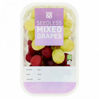 Co-op Seedless Mixed Grapes 450g
