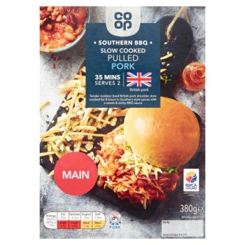 Co-op Southern BBQ Pulled Pork 380g