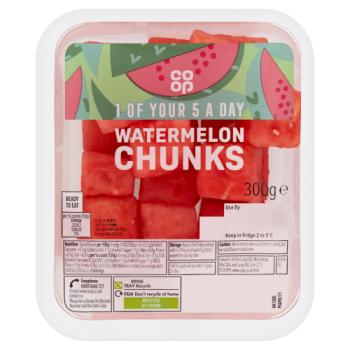 Co-op Watermelon Chunks 300g