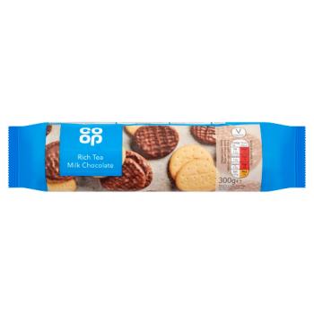 Co-op Rich Tea Milk Chocolate 300g