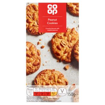 Co-op Peanut Cookies 150g