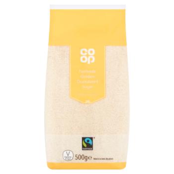 Co-op Fairtrade Golden Granulated Sugar 500g