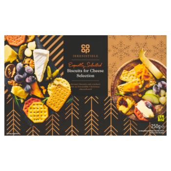 Co-op Irresistible Biscuits for Cheese Selection 250g
