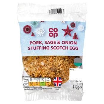 Co-op Pork, Sage & Onion Stuffing Scotch Egg 113g