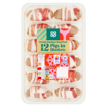 Co-op 12 Pigs in Blankets 240g