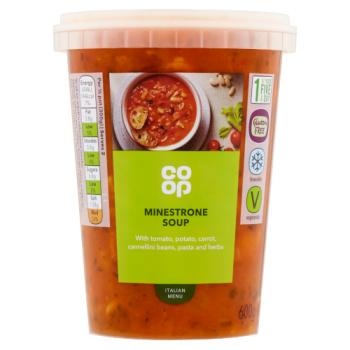 Co Op Italian Menu Minestrone Soup 600g