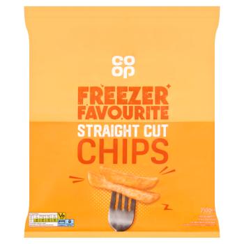 Co-op Straight Cut Chips 750g