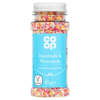 Co-op Hundreds & Thousands 85g