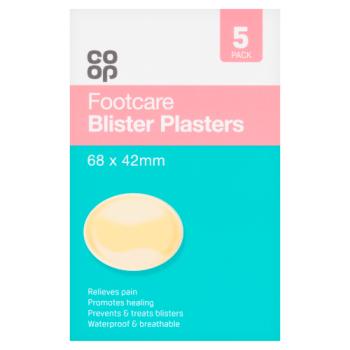 Co-op 5 Footcare Blister Plasters