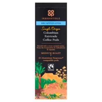 Co Op Irr Ft Decaf Nespresso Coffee Pods