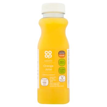 Co-op Smooth Orange Juice 330ml
