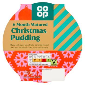 Co-op 6 Month Matured Christmas Pudding 400g