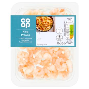 Co Op King Prawns 160g