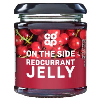 Co-op On the Side Redcurrant Jelly 220g