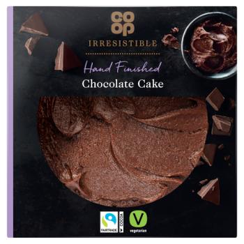 Co-op Irresistible Hand Finished Chocolate Cake