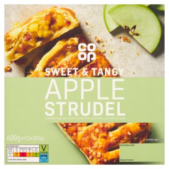 Co-op Sweet & Tangy Apple Strudel 2 x 300g (600g)