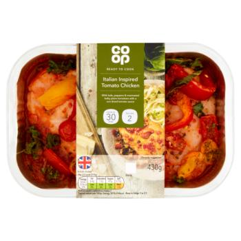 Co-op Italian Inspired Tomato Chicken 430g