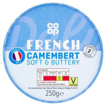Co-op French Camembert 250g