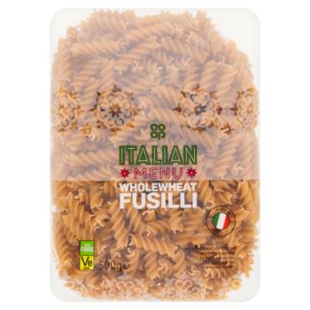 Co-op Italian Wholewheat Fusilli 500g