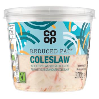 Co-op Reduced Fat Coleslaw 300g