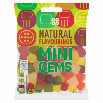 Co-op Midget Gems Fruit Flavour Gums 175g