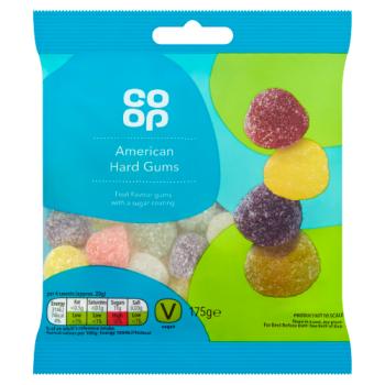 Co-op American Hard Gums 175g
