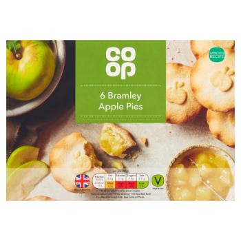 Co-op 6 Bramley Apple Pies