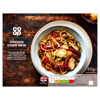 Co-op Oriental Menu Chicken Chow Mein 425g