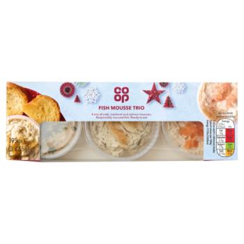 Co-op Fish Mousse Trio 3 x 65g (195g)