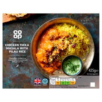 Co Op Chicken Tikka + Rice