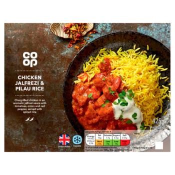 Coop Chicken Jalfrezi With Rice
