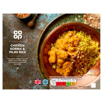 Co Op Chicken Korma & Rice