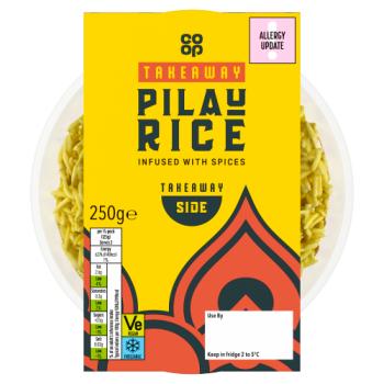 Co-op Takeaway Pilau Rice 250g