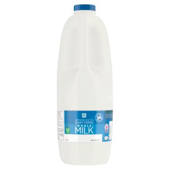 Co-op Whole Milk 4 Pints/2.272L