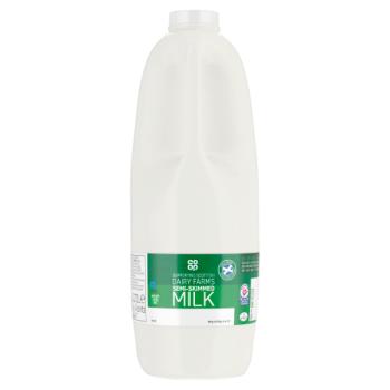 Co-op Semi Skimmed Milk 4 Pints/2.272L