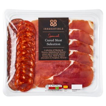 Co-op Irresistible Spanish Cured Meat Selection 140g