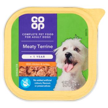 Co-op Meaty Terrine with Chicken & Turkey +1 Year 150g