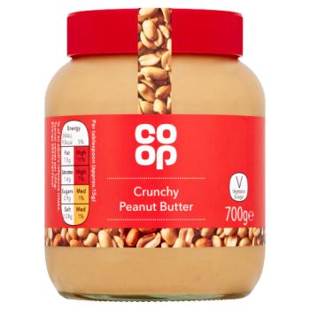 Co-op Crunchy Peanut Butter 700g