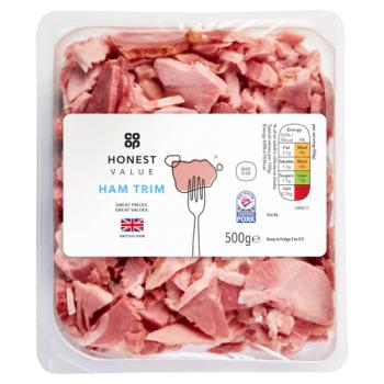 Co-op Honest Value Ham Trim 500g